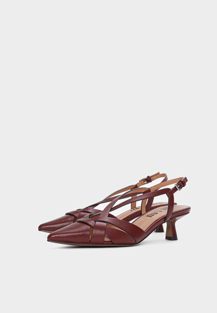 Nolia 633 sandal - Burgundi