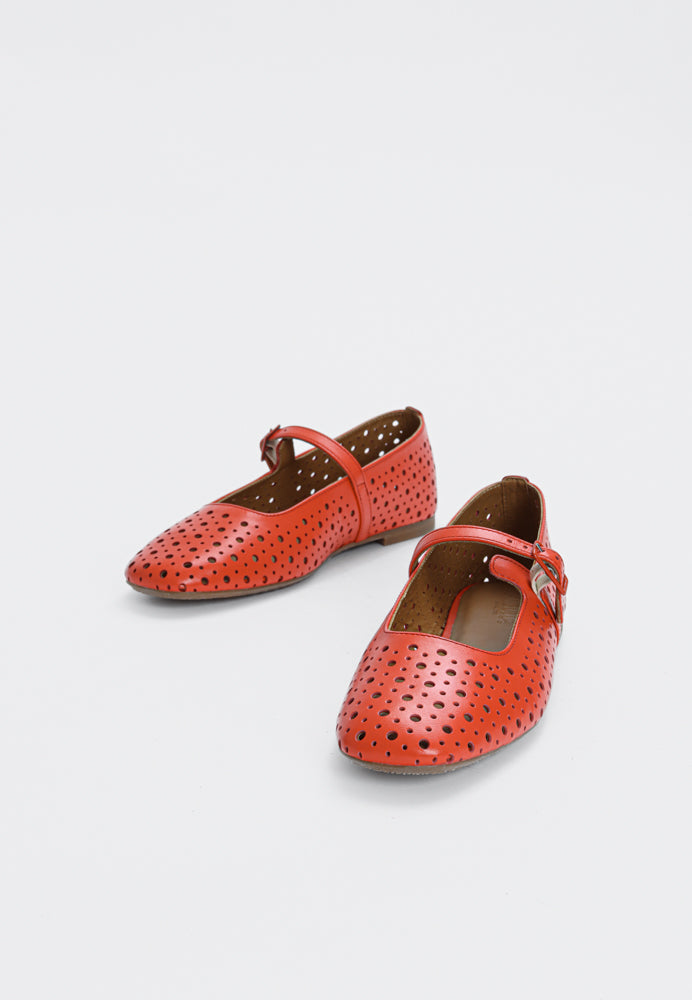 1710-101 ballerina - Red Coral