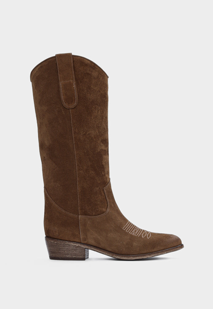 Arias støvle - Suede Wood