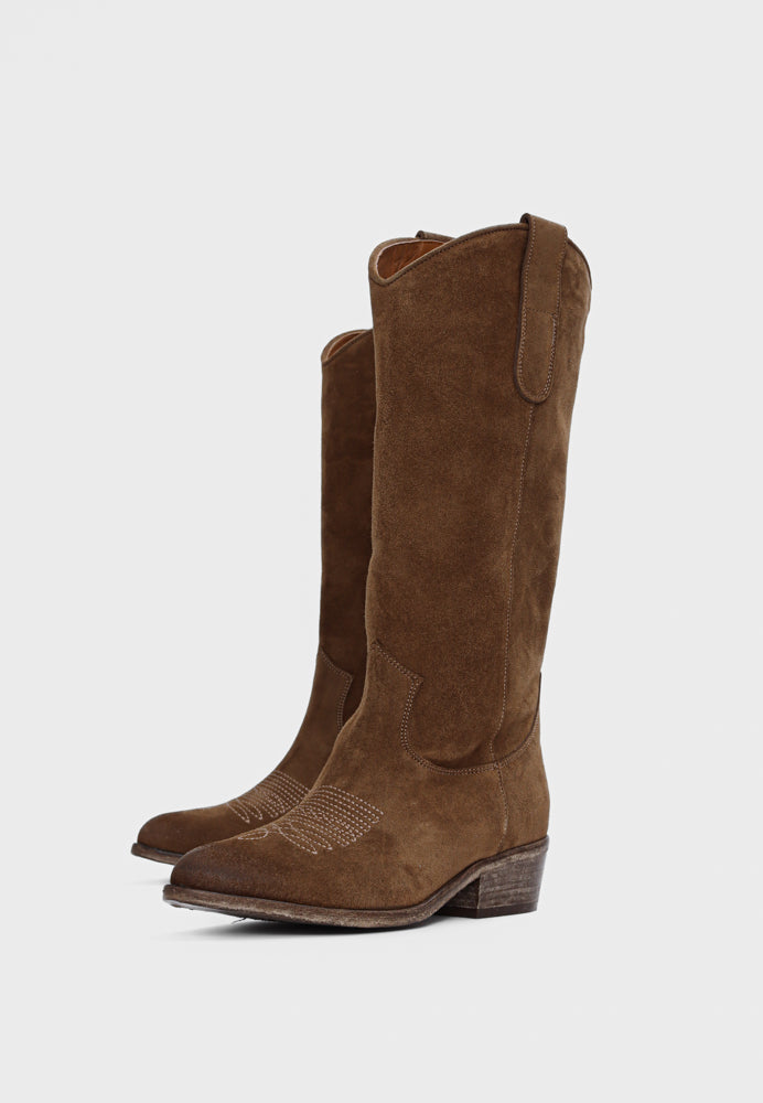 Arias støvle - Suede Wood