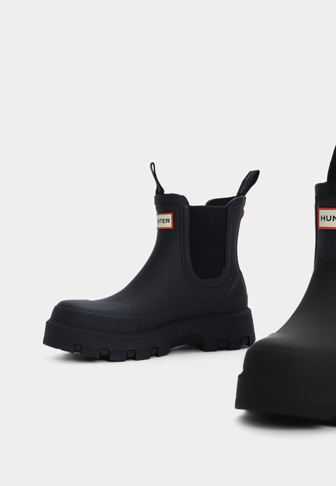 Elements Elastic Chelsea gummistøvle - Black