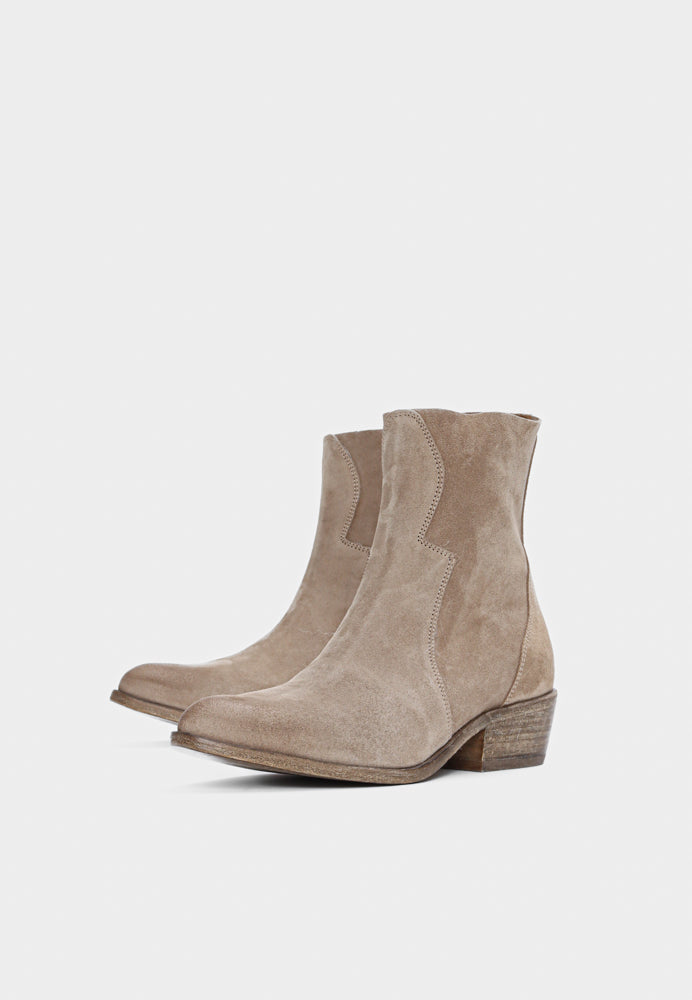 Alba støvle - Suede Sand