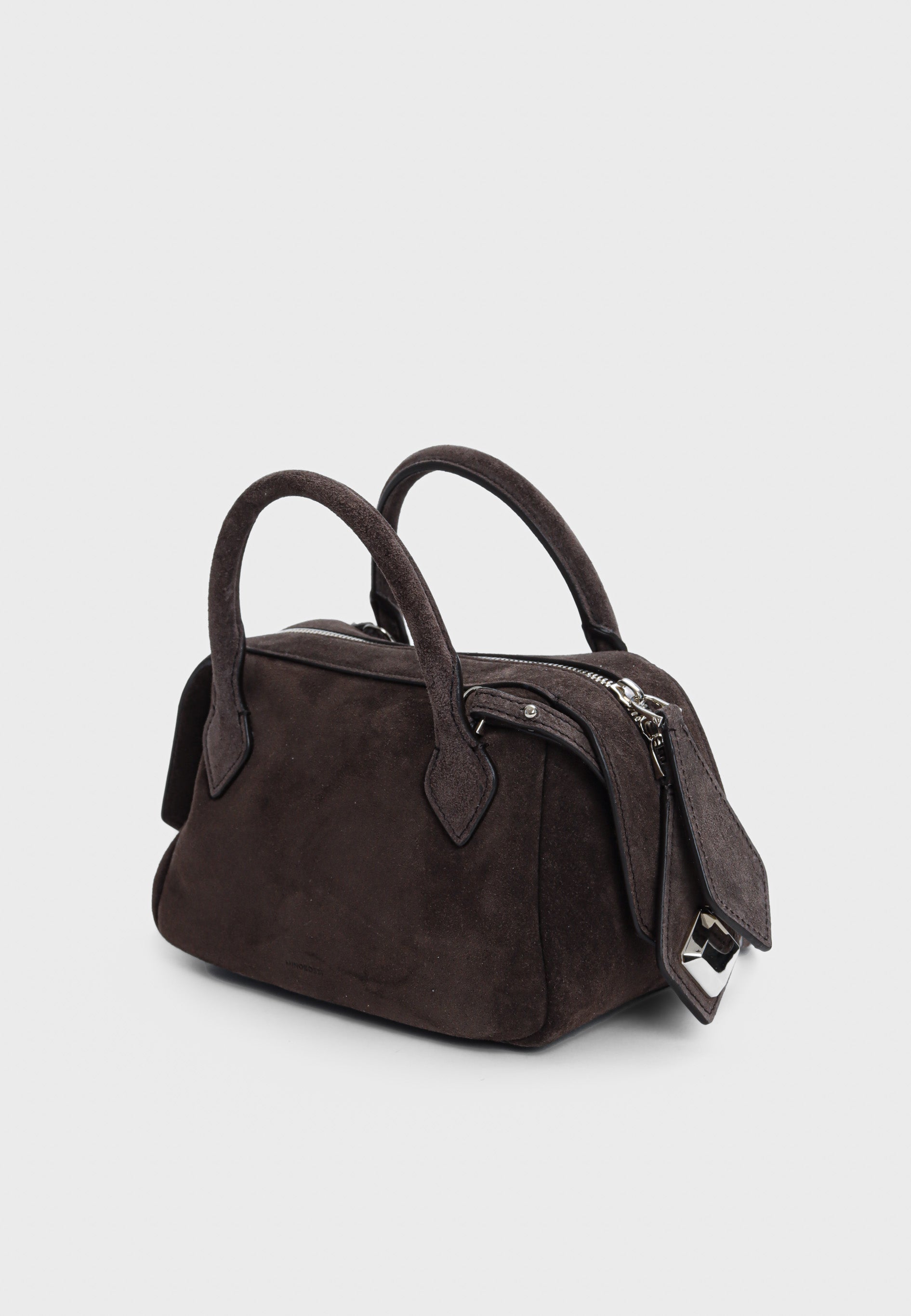 Alice taske - Suede Dark Brown