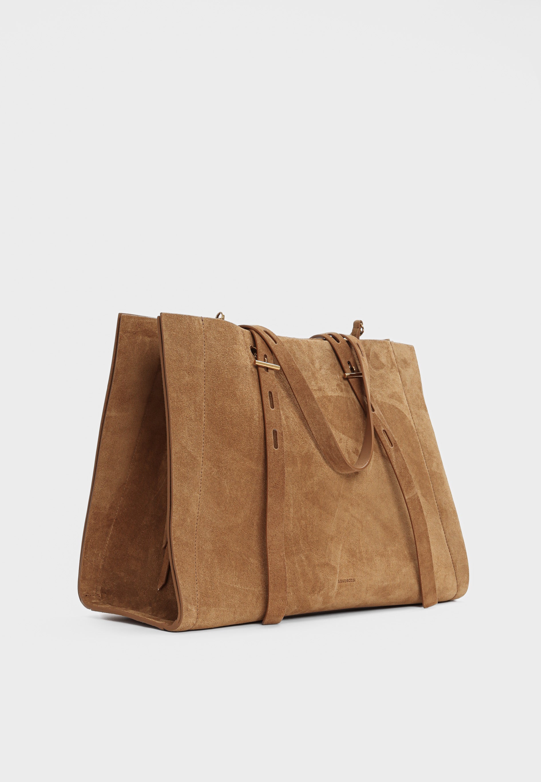 Paula taske - Suede Rose Gold