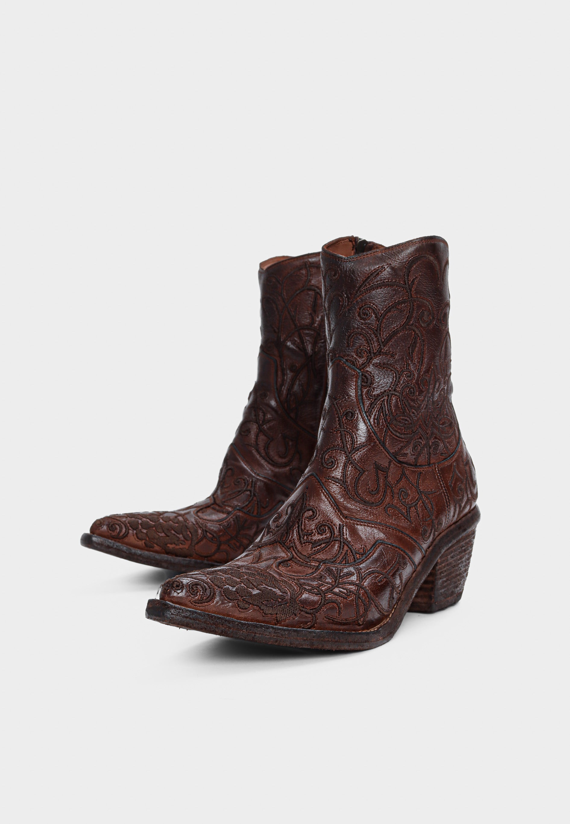 3917 støvle - Brown