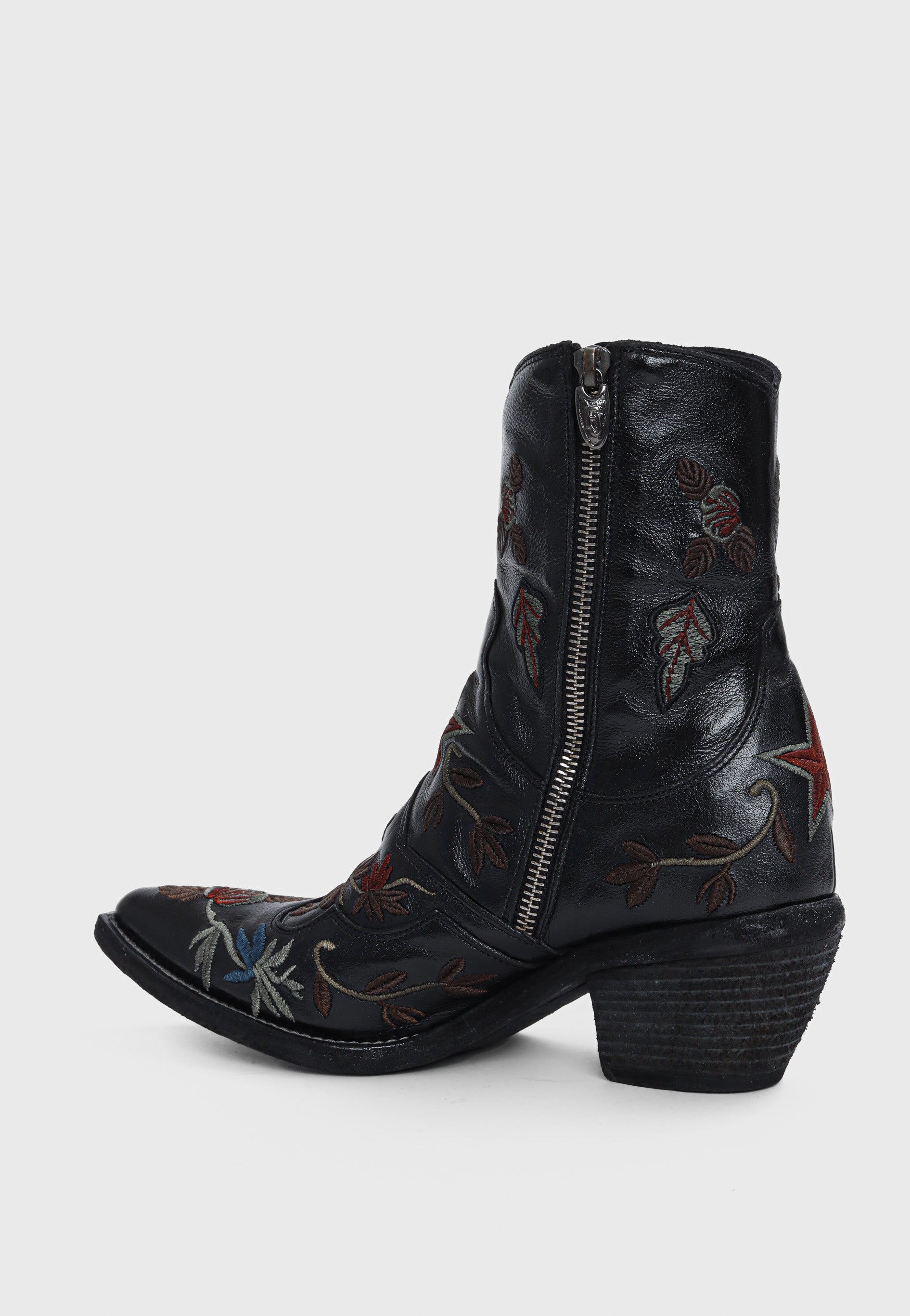 3856 støvle - Black Multi