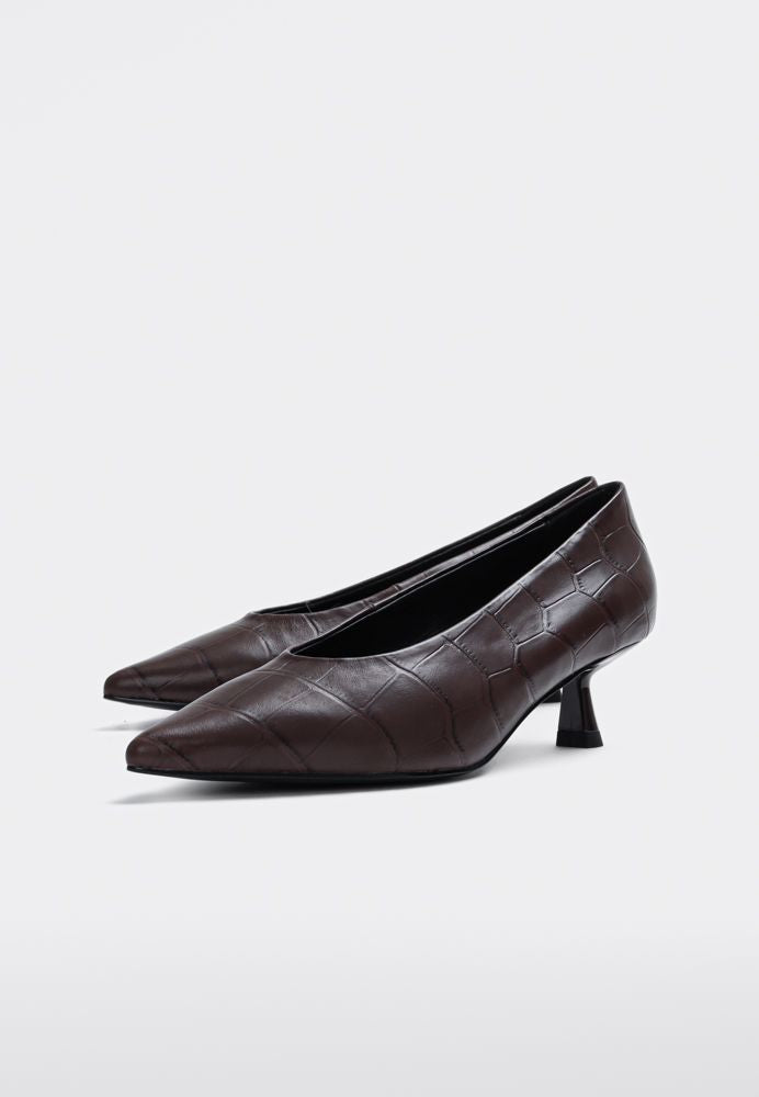 518 pump - Brown