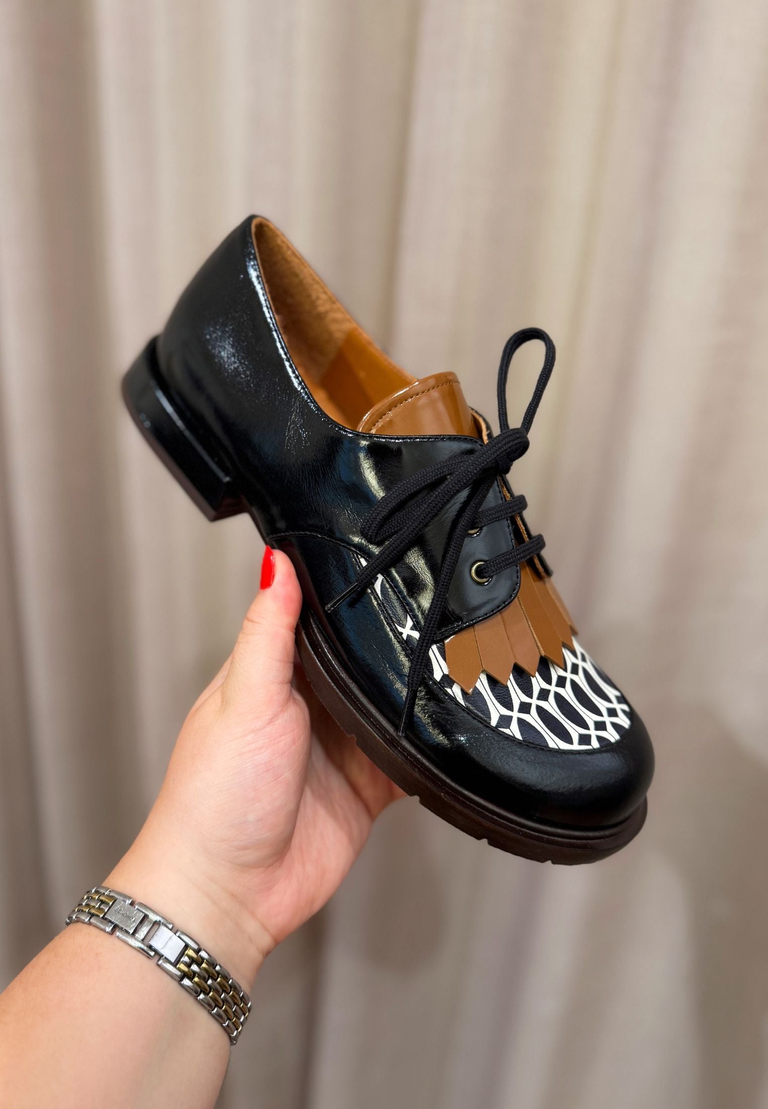 Jeripa sko - Macao Black