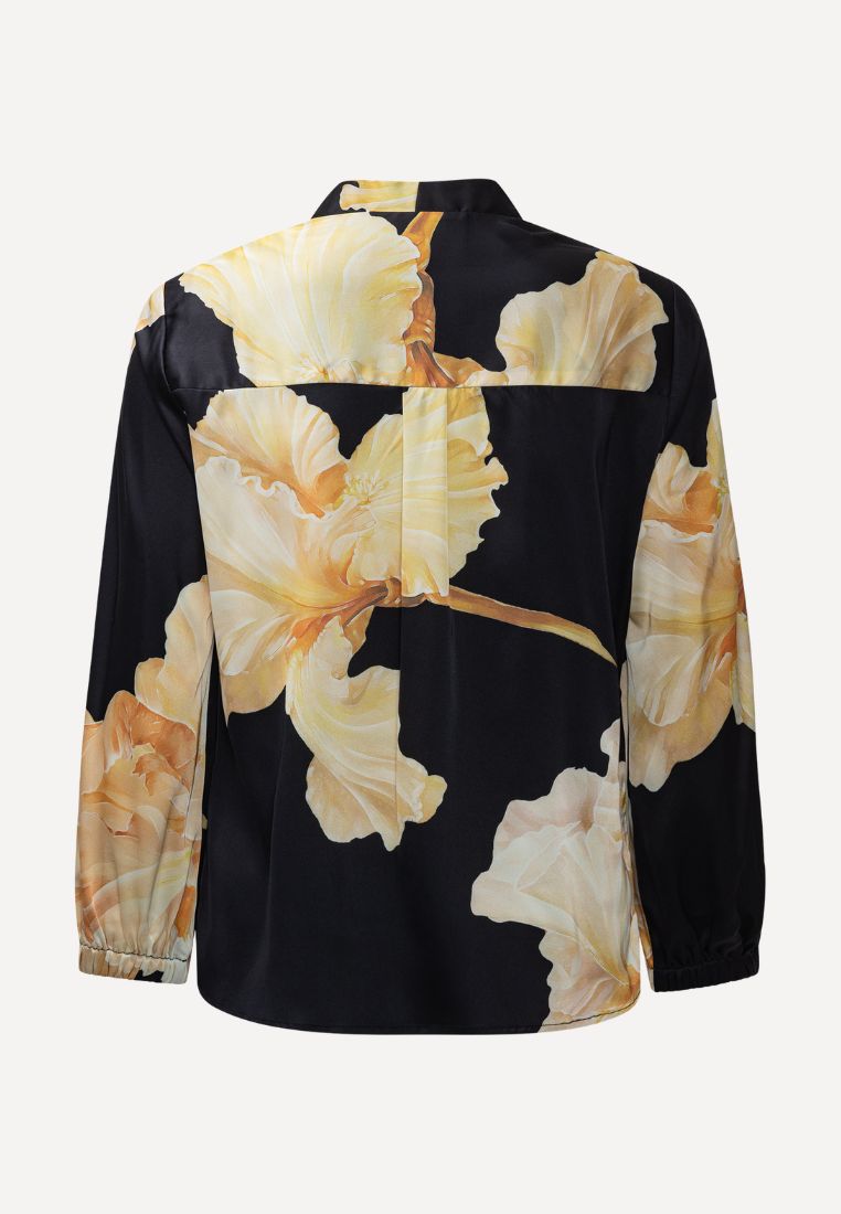 Jody bluse - Gold Maxi Flower