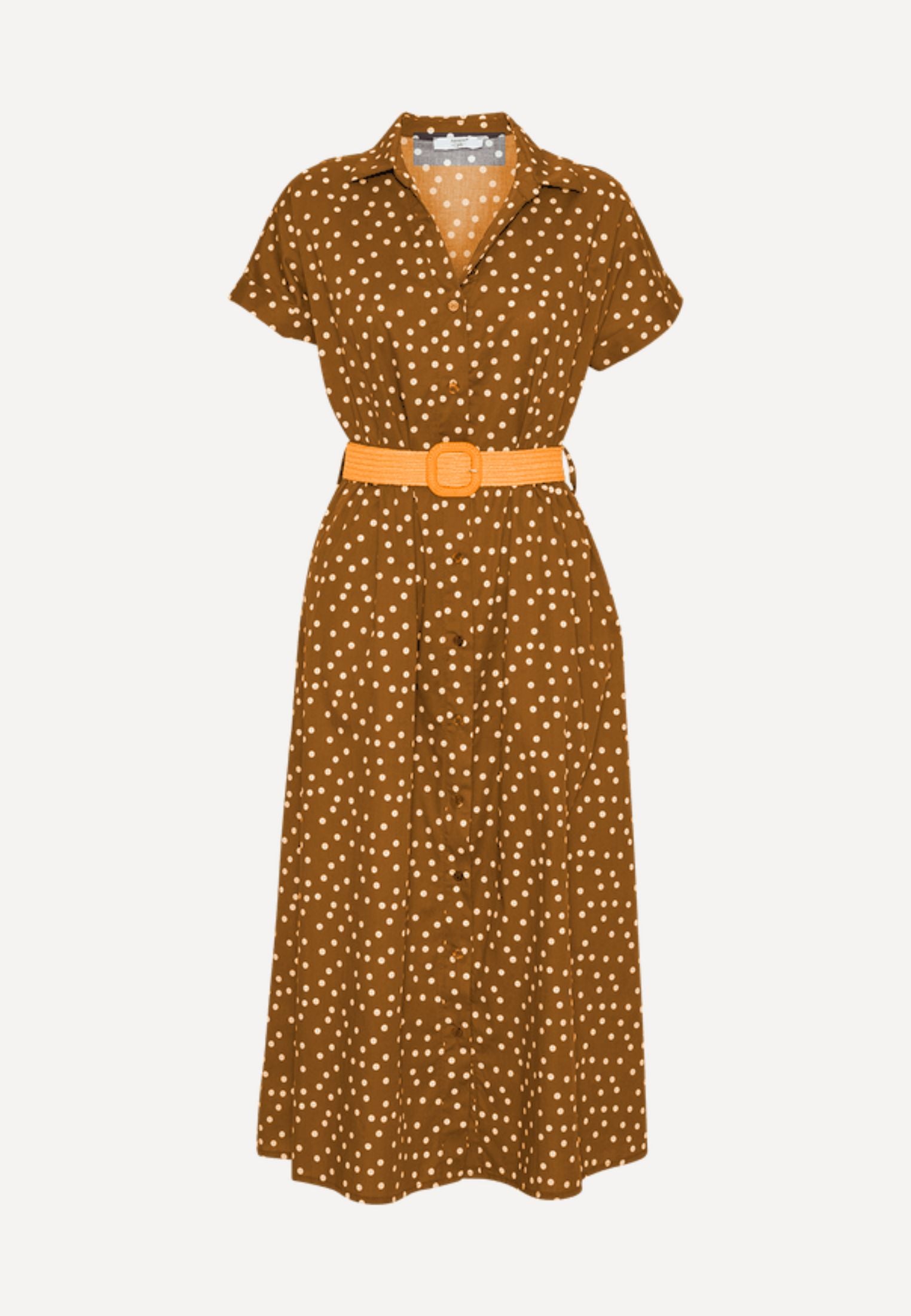 Johanna kjole - Light Brown