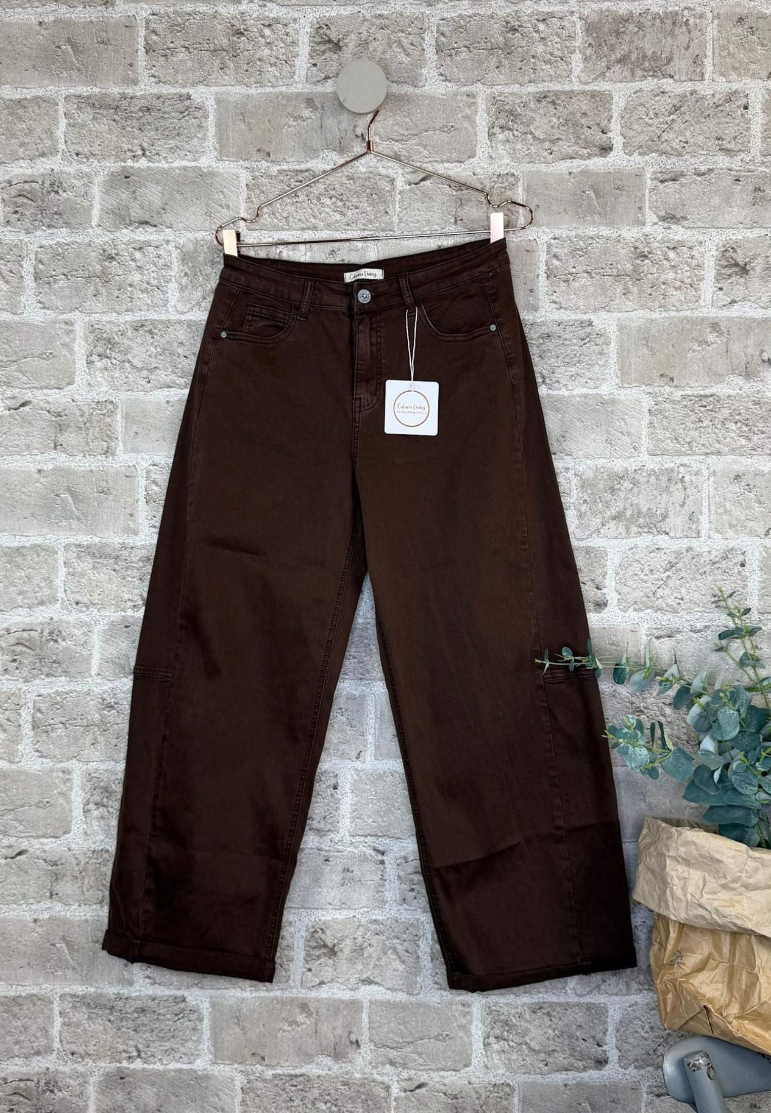 Jude 8072 bukser - Brown