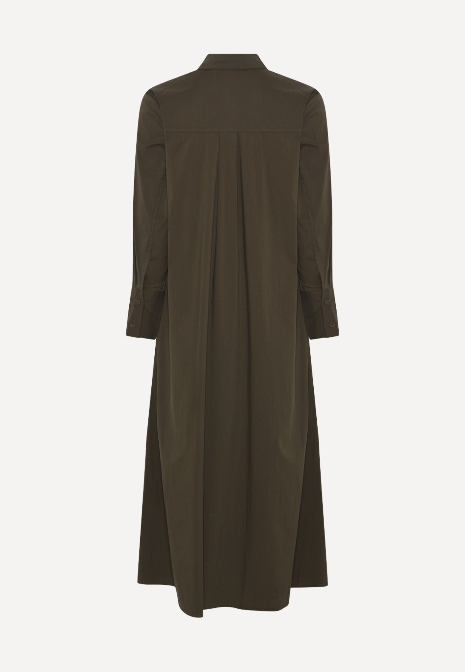 Kamilla Shirt kjole - Army Green