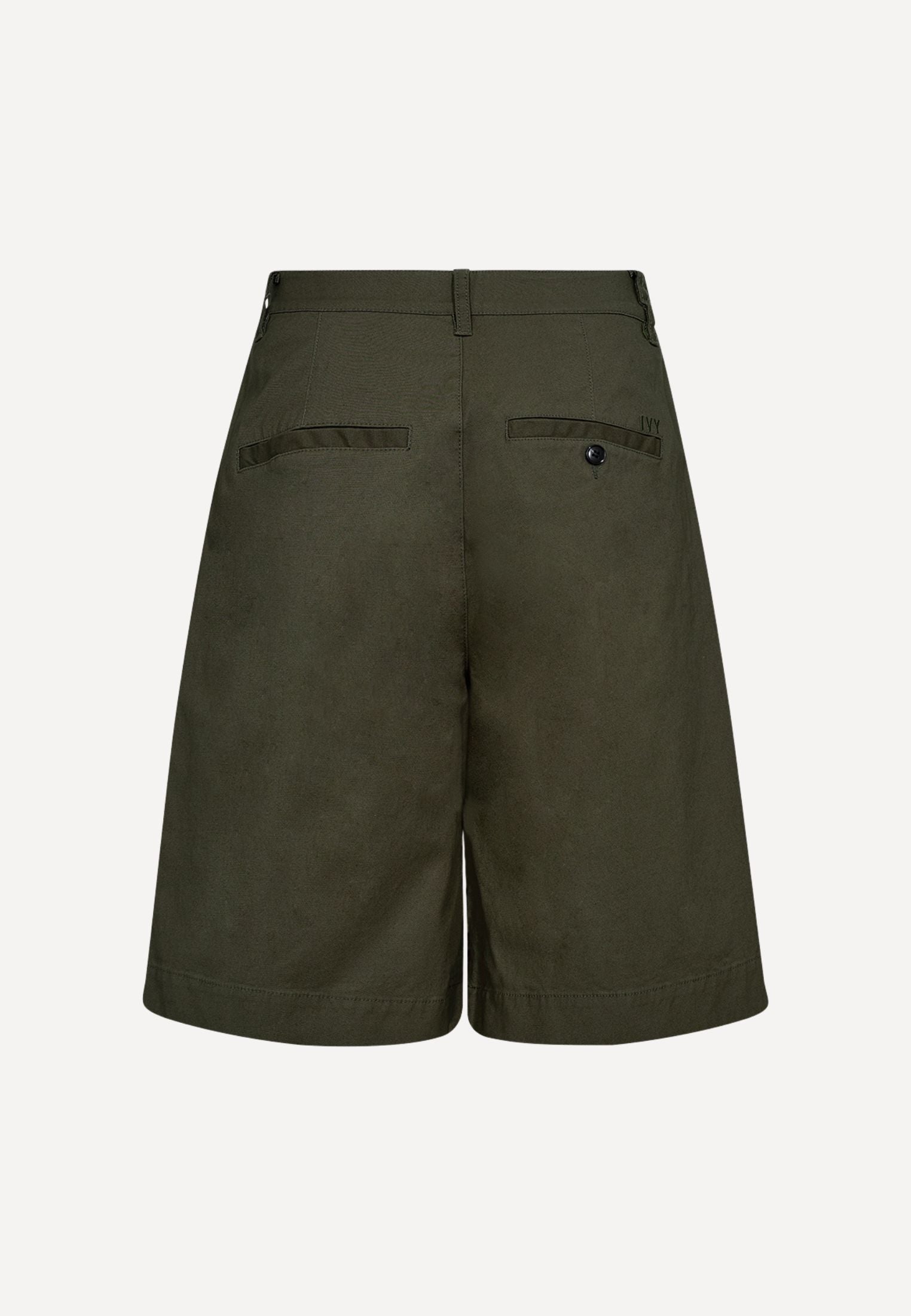 Katee Wide shorts - Olive