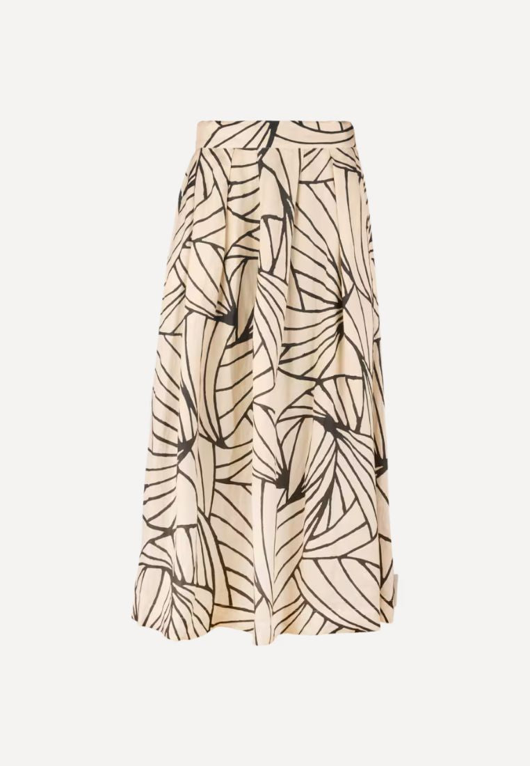 Kathryn nederdel - Light Beige Pattern