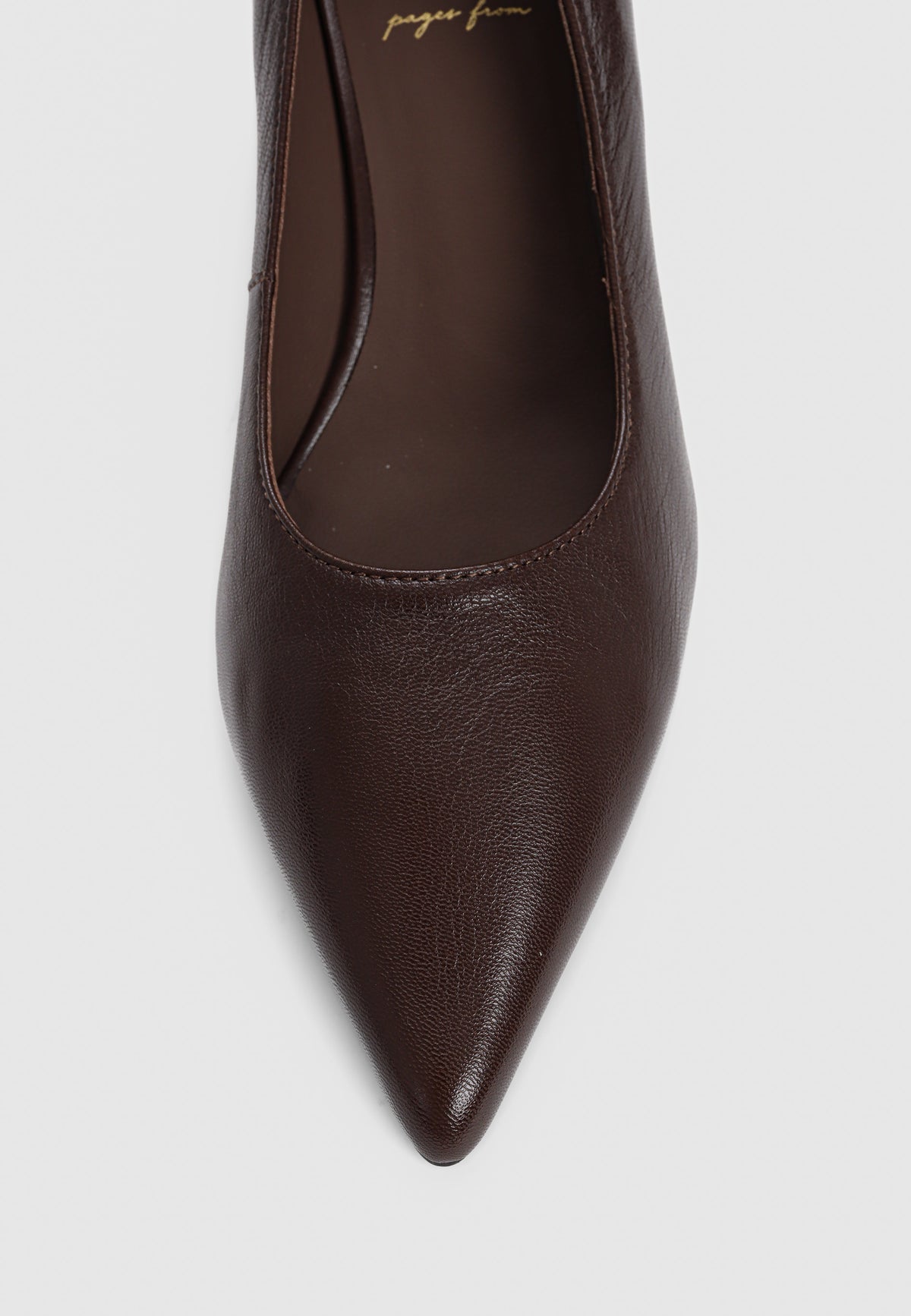 L01 Taormina pump - Moro Brown