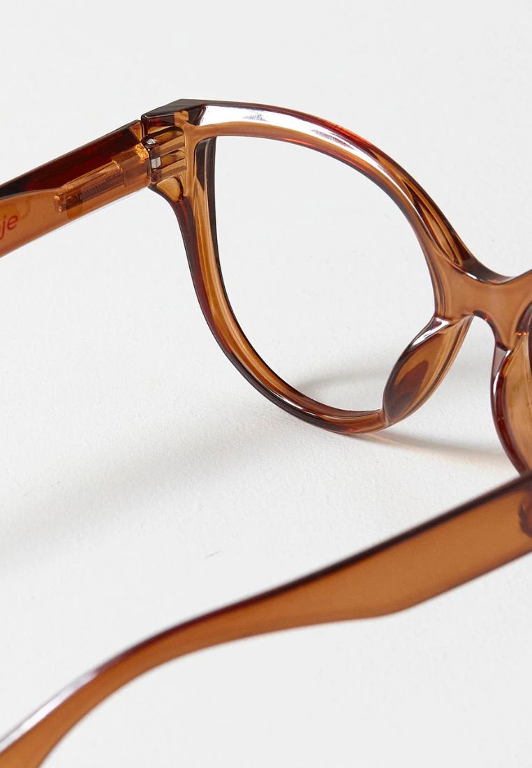 Læsebrille J - Brun