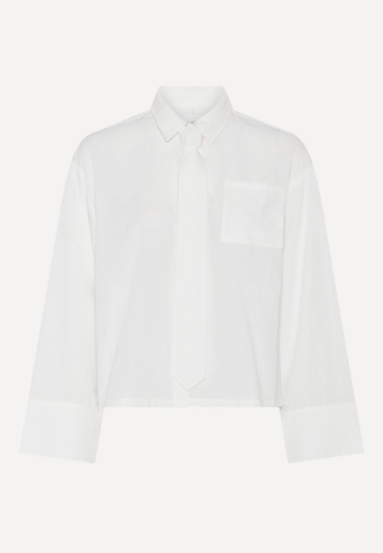 Laurence Tie bluse - White