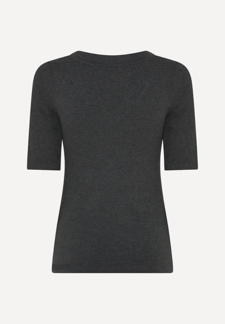 Lisa t-shirt - Dark Grey Melange