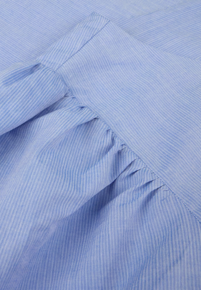 Lykke bluse - Blue Stripe