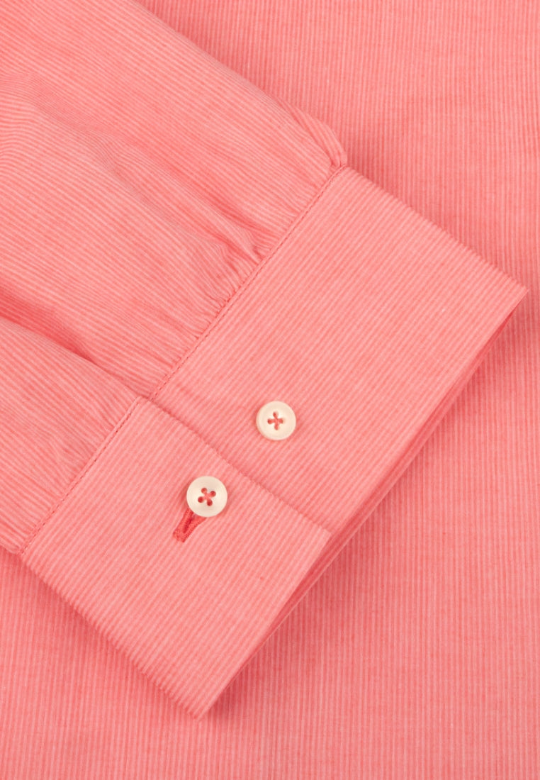 Lykke bluse - Light Red Stripe