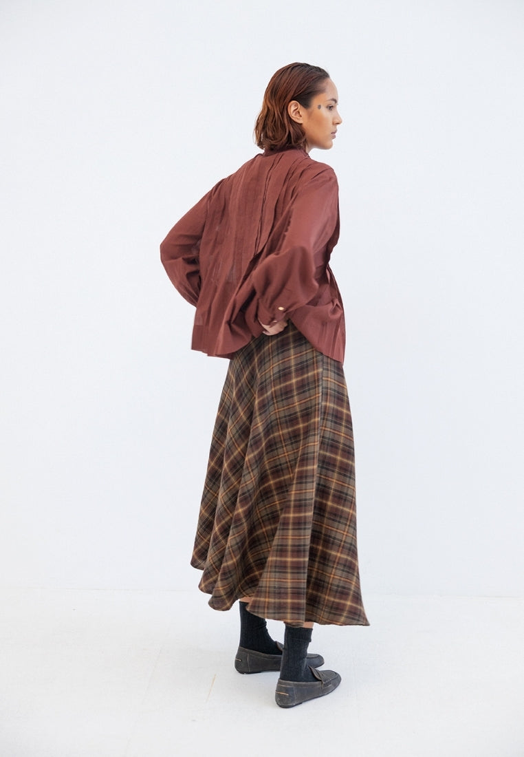 Mary nederdel - Army Brown