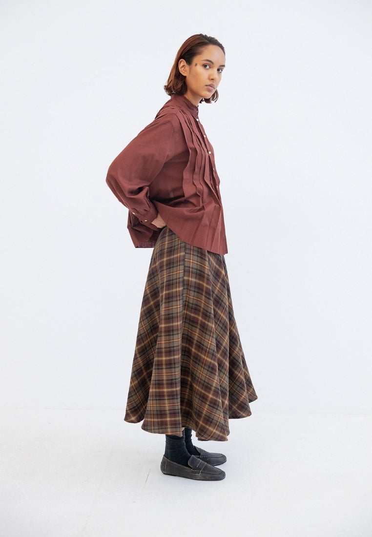 Mary nederdel - Army Brown