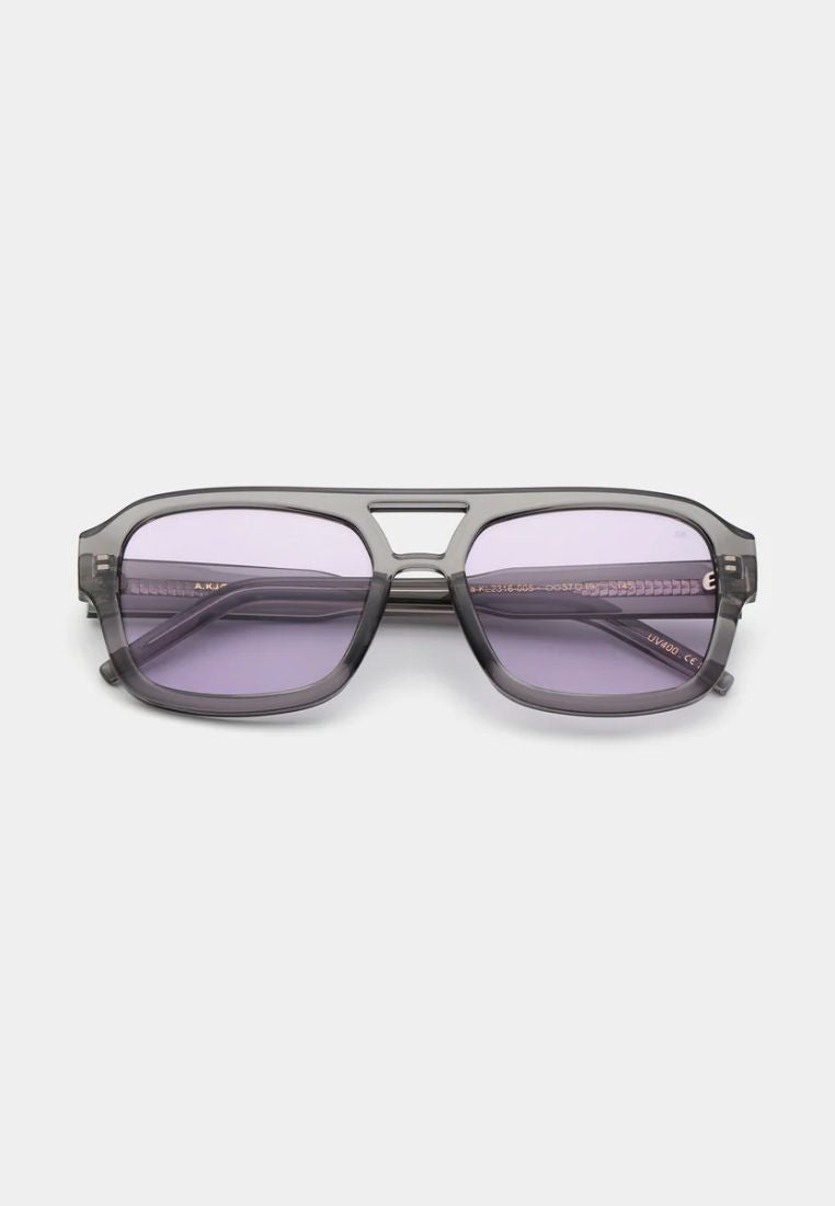 Kaya solbriller - Grey Transparent