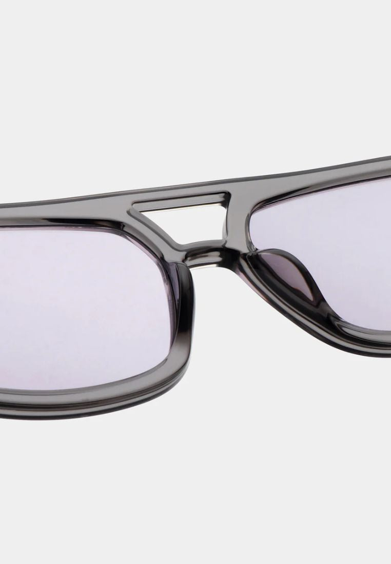Kaya solbriller - Grey Transparent