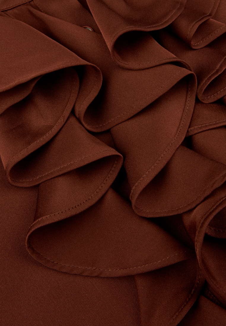 Marilyn bluse - Dark red