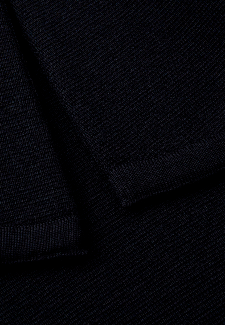 Mary Knitted poncho- Black