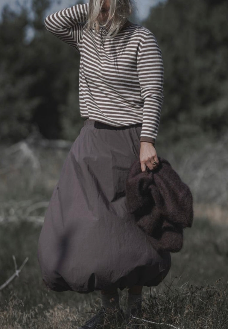Merguritte nederdel - Brown