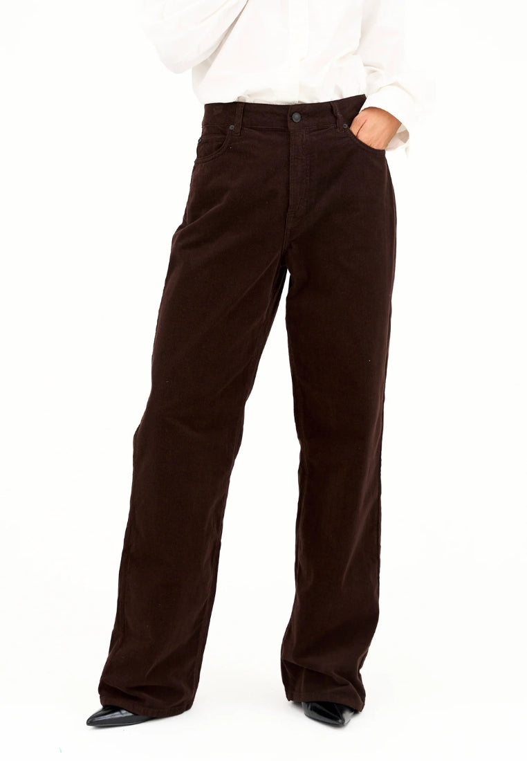 Mia Baby Cord jeans - Espresso Brown