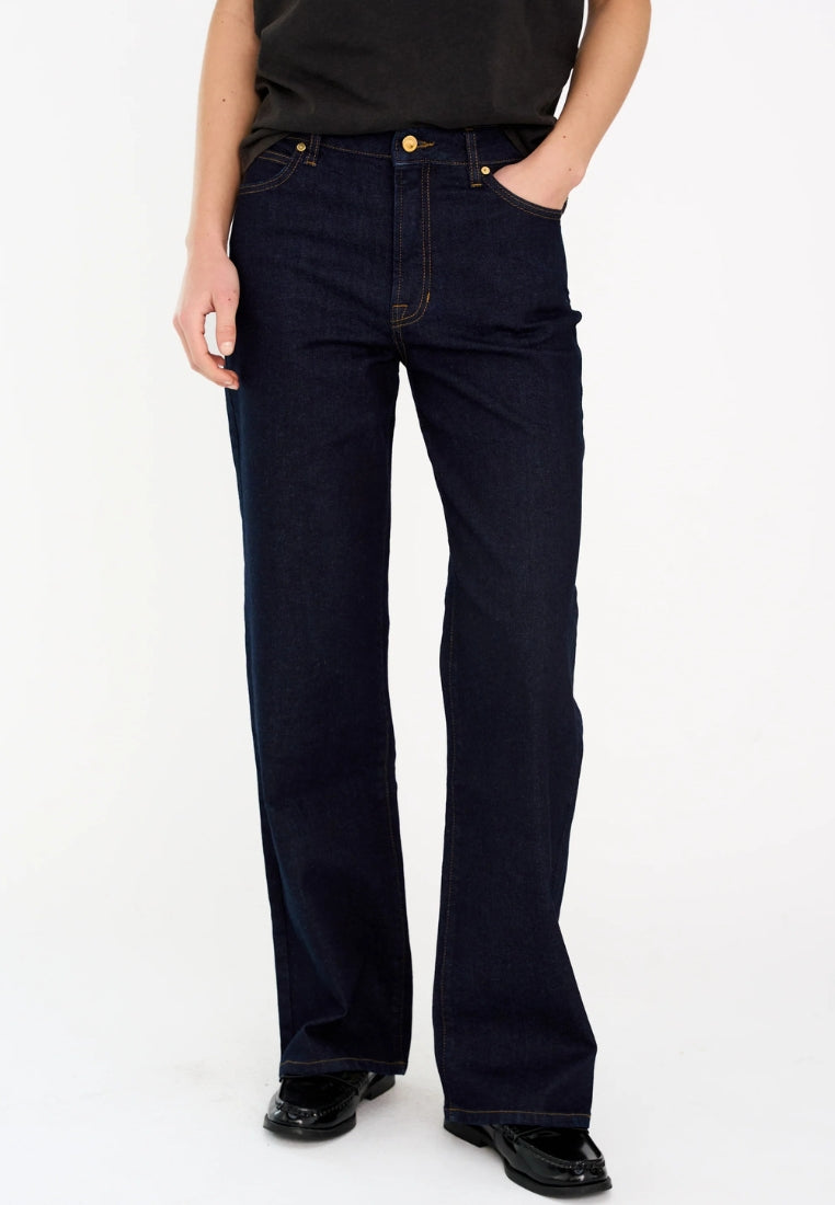 Mia Wash Rinse Vicky jeans - Denim Blue