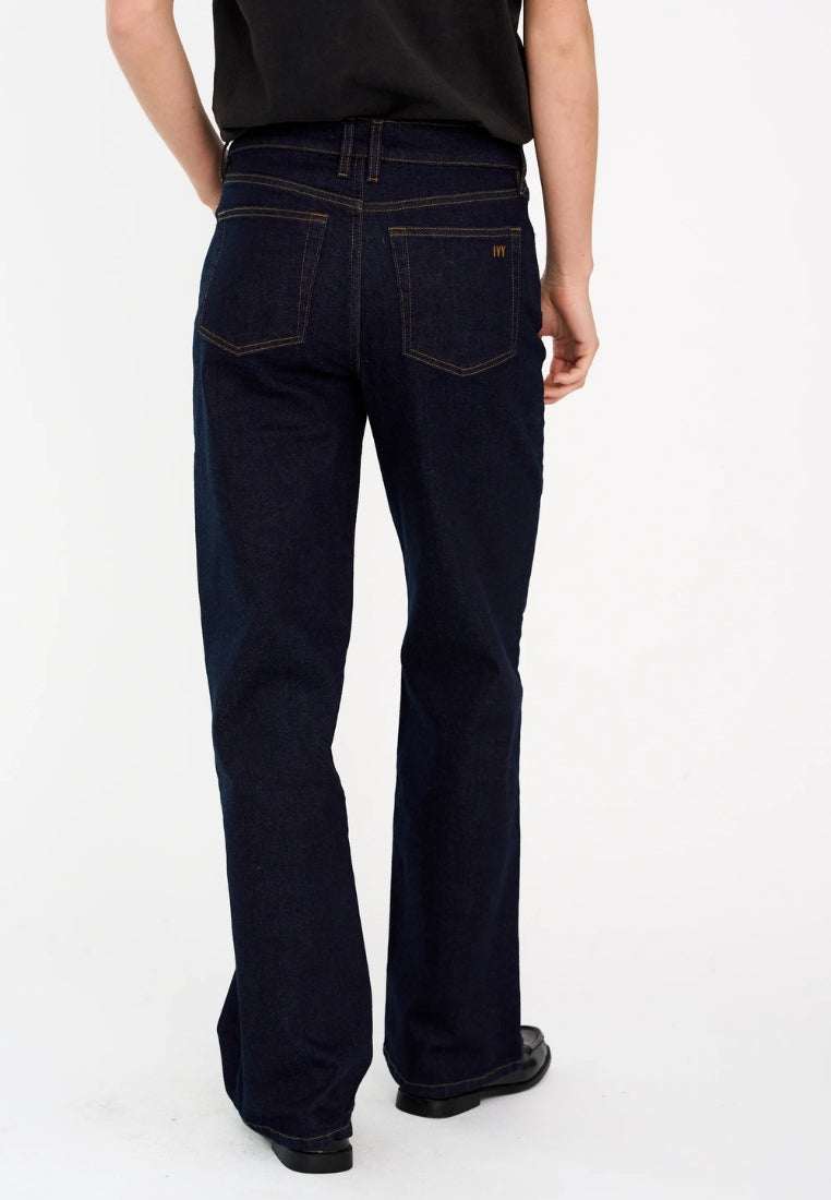 Mia Wash Rinse Vicky jeans - Denim Blue