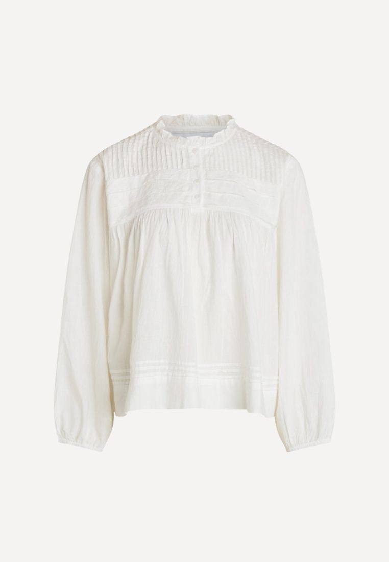 Musse bluse - White