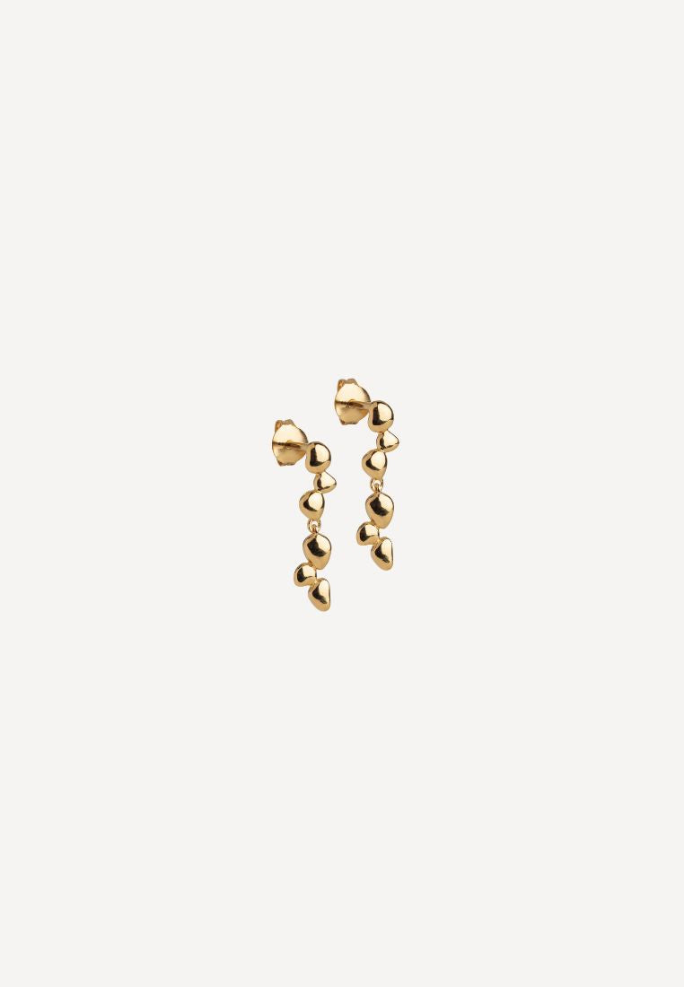 Nara Drop ørering - Gold