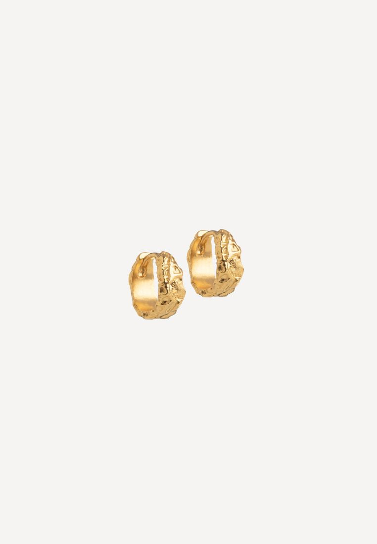 Nela øreringe - Gold