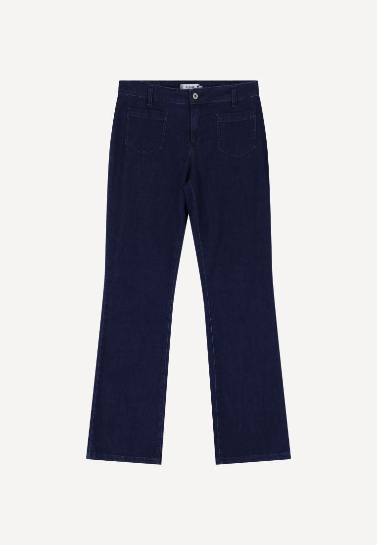 New Fine org. jeans - Blu Denim