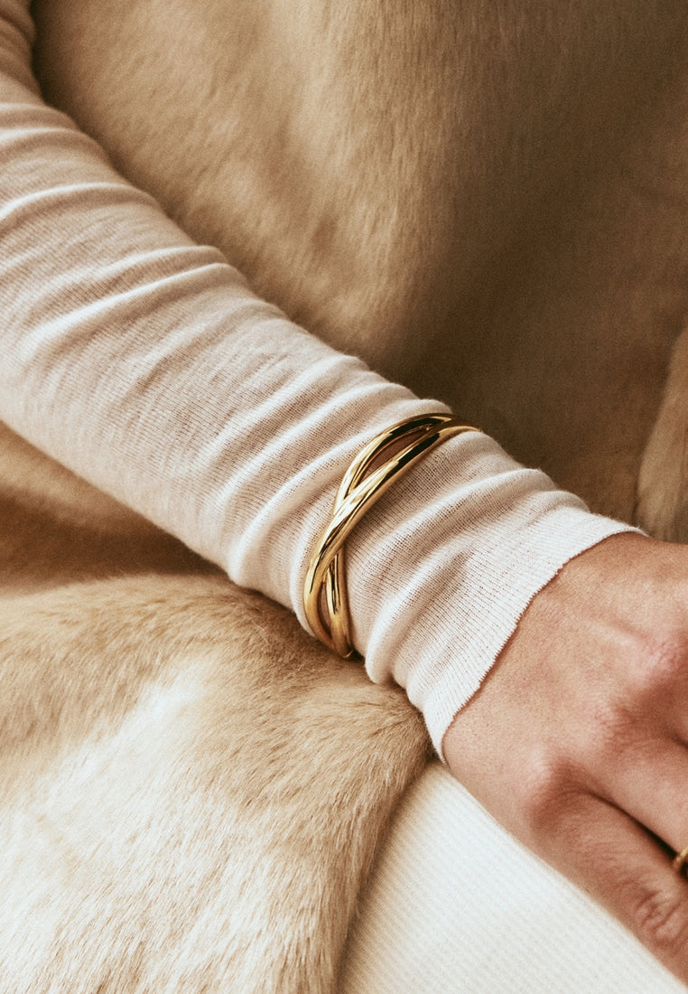 Nouveau armbånd - Gold