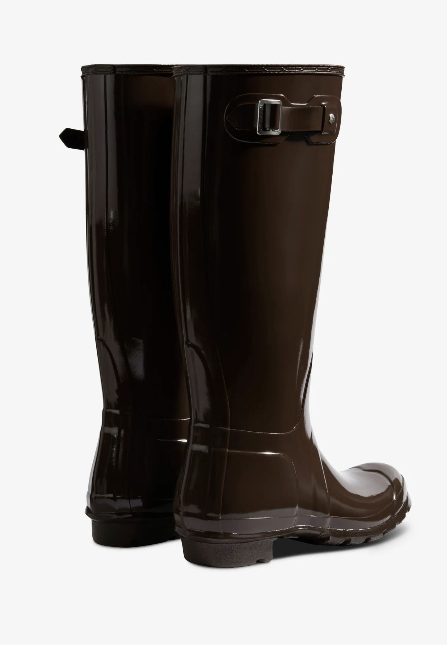 Original Tall Gloss gummistøvle - Chocolate Brown