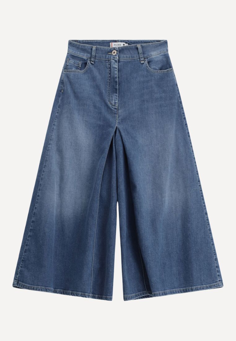 P0PZ buksenederdel - Summer Denim