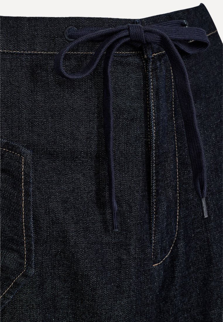 Penny Parachute Wash Dark Rinse bukser - Rinse Denim