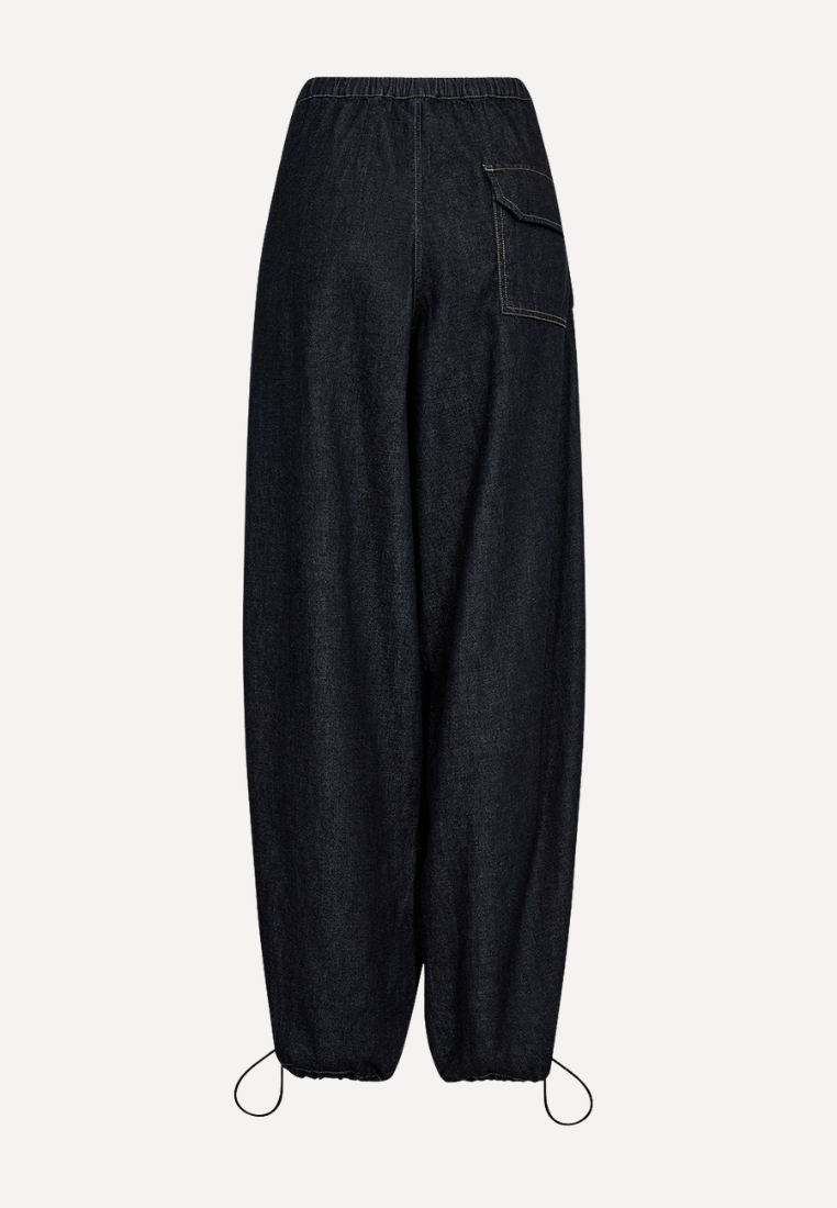Penny Parachute Wash Dark Rinse bukser - Rinse Denim