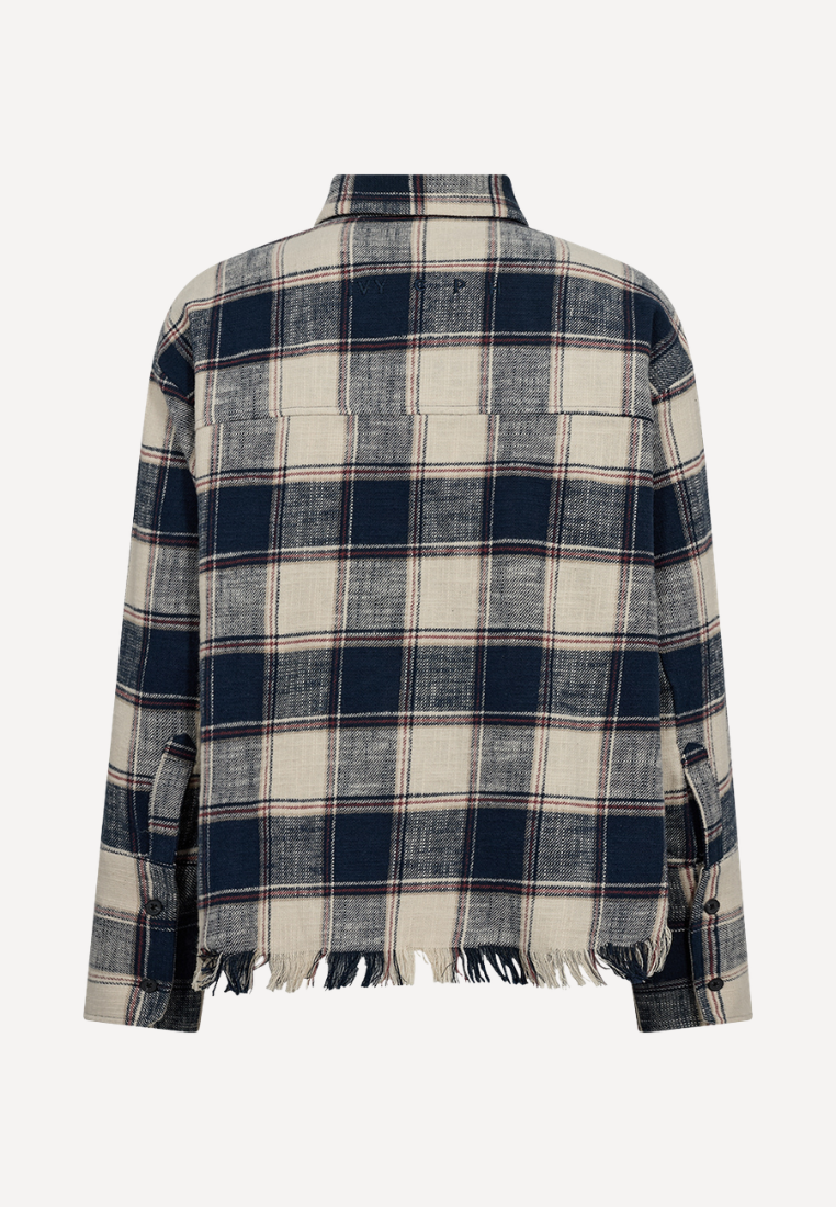 Pia Distressed skjorte - Multi Color