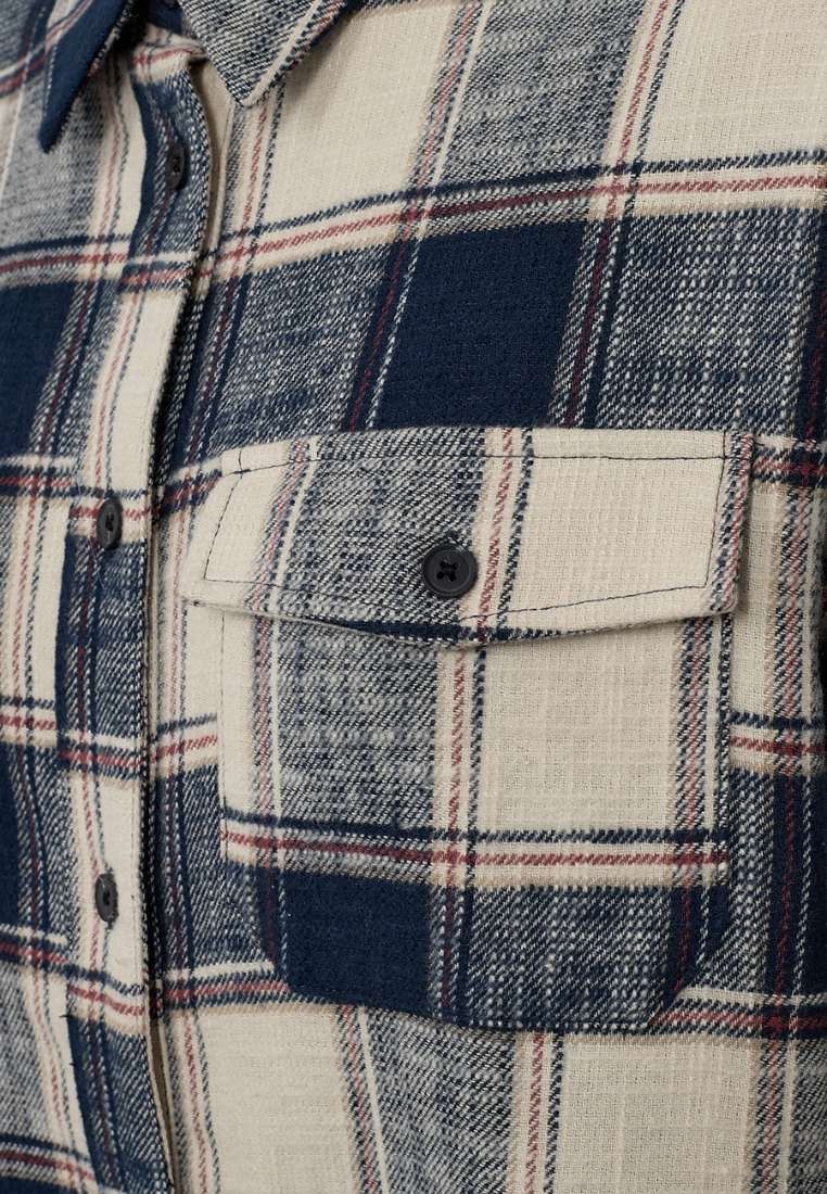 Pia Distressed skjorte - Multi Color