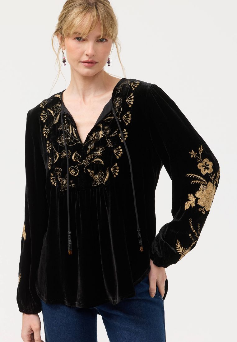 Prairie bluse - Black