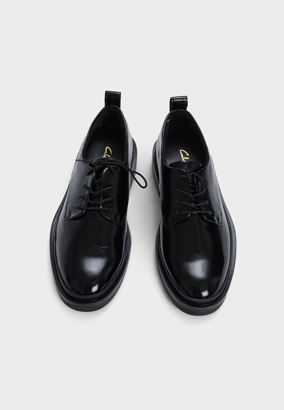 Previa Lace D sko - Black Patent