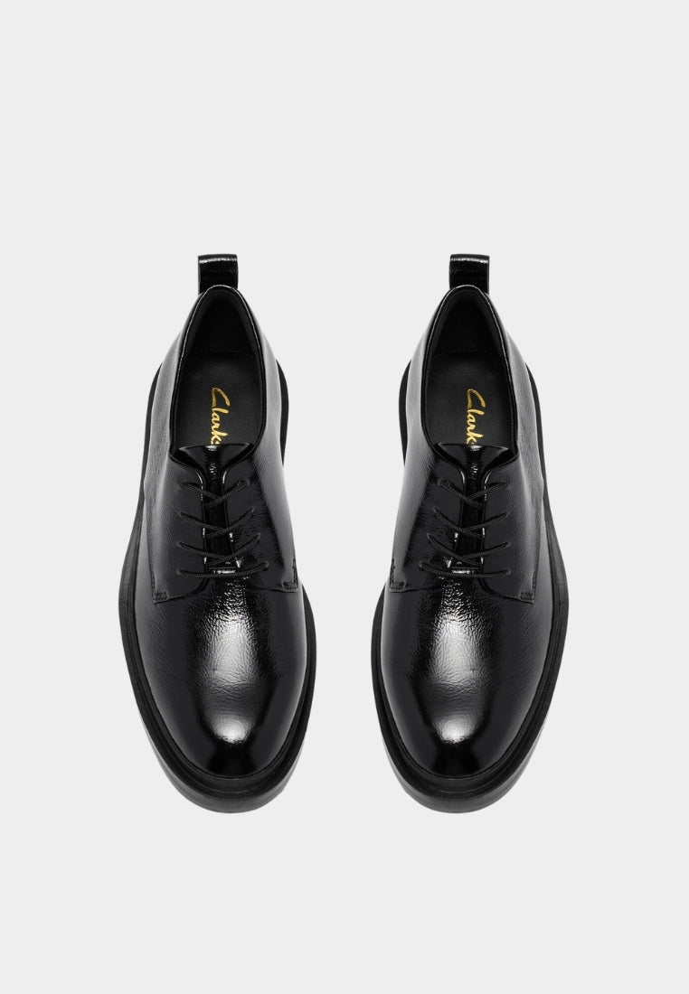 Previa Lace D sko - Black Patent