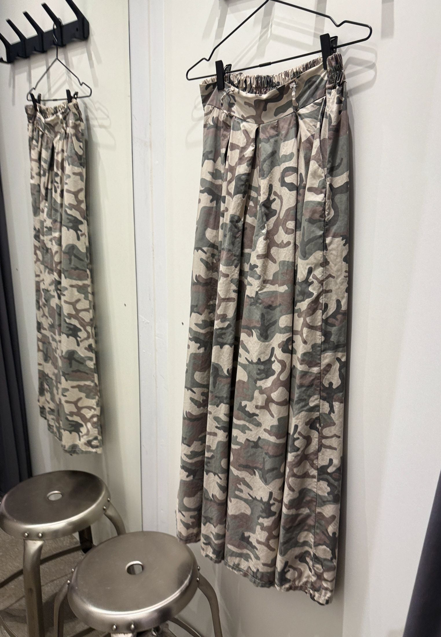 Pricilla Camo buksenederdel - Camoflage