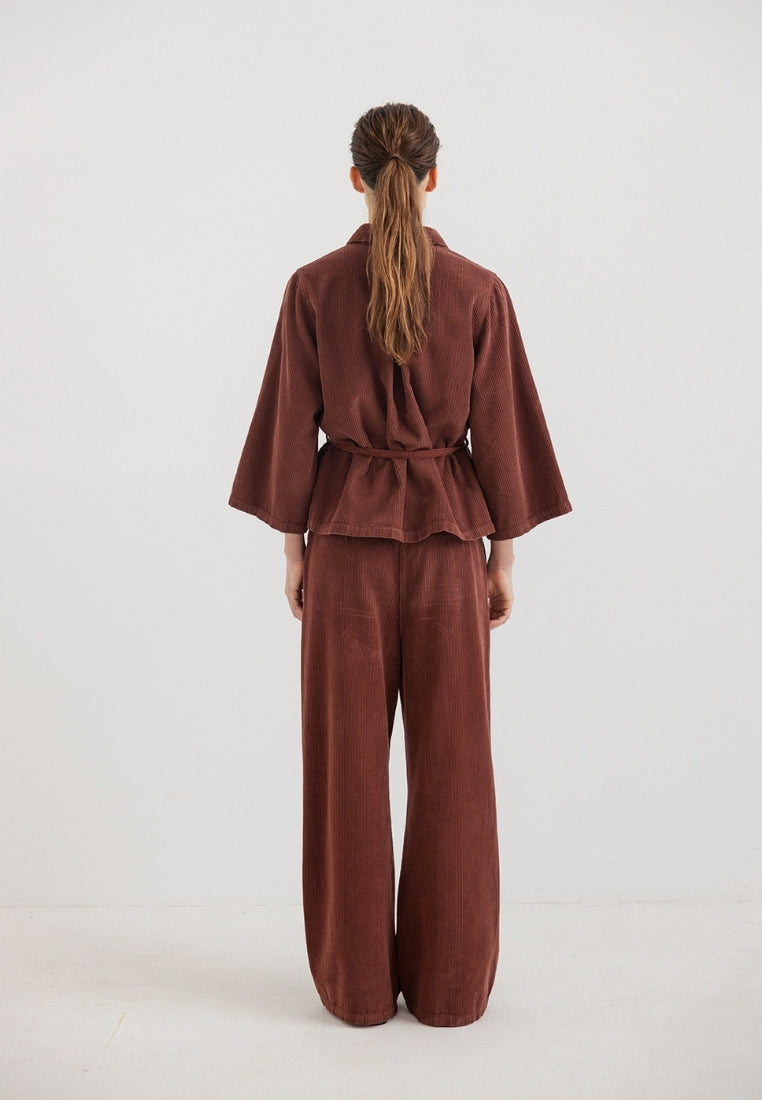 Sally skjorte - Russet Brown